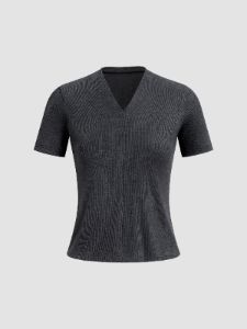 Essential V-Neck Shirt sold by COMMENSE