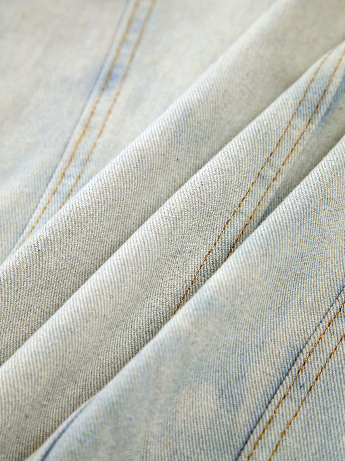 Raw Denim Zippered Maxi Skirt sold by COMMENSE product image thumbnail 4