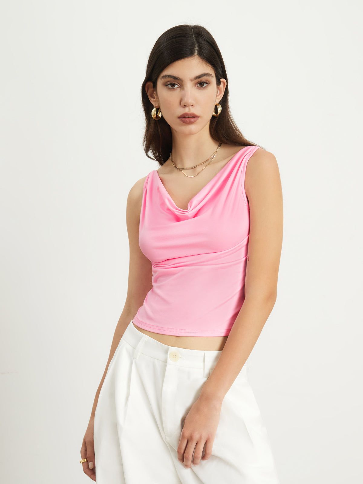 Sephirine Cowl Neck Shirt sold by COMMENSE product image thumbnail 3