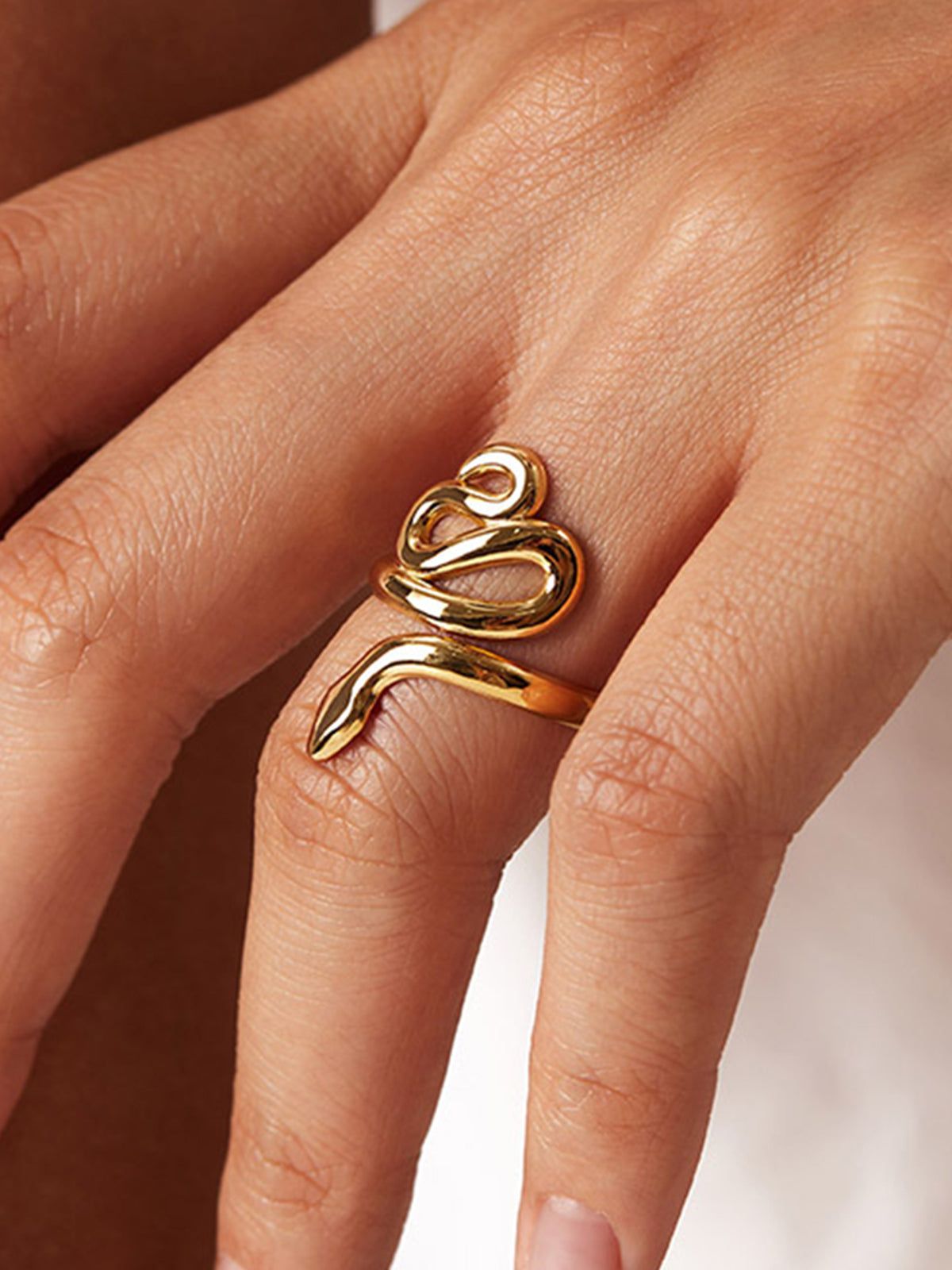 Snake Shape Ring sold by COMMENSE product image thumbnail 3