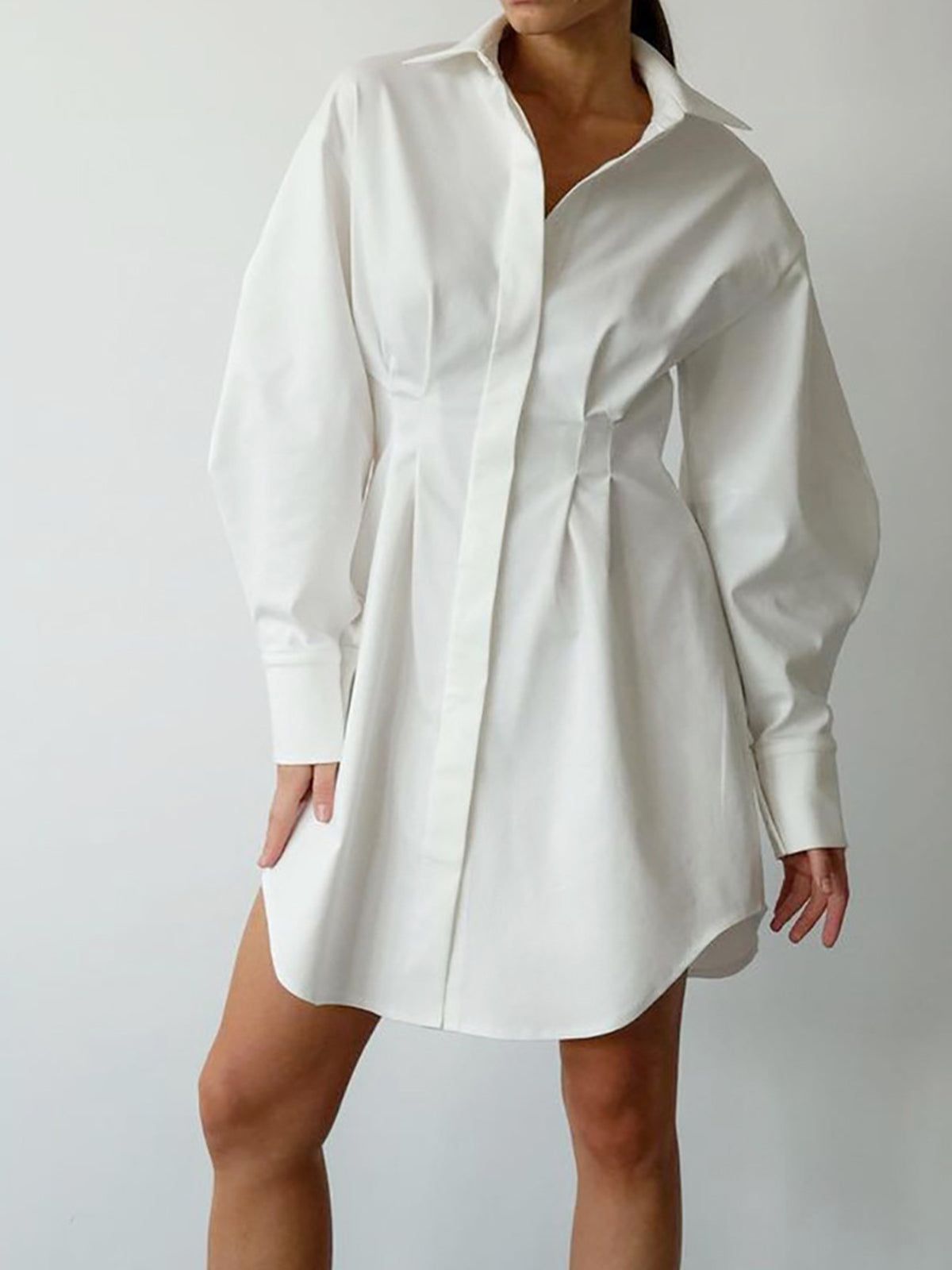 Button Down Corset Short Dress sold by COMMENSE