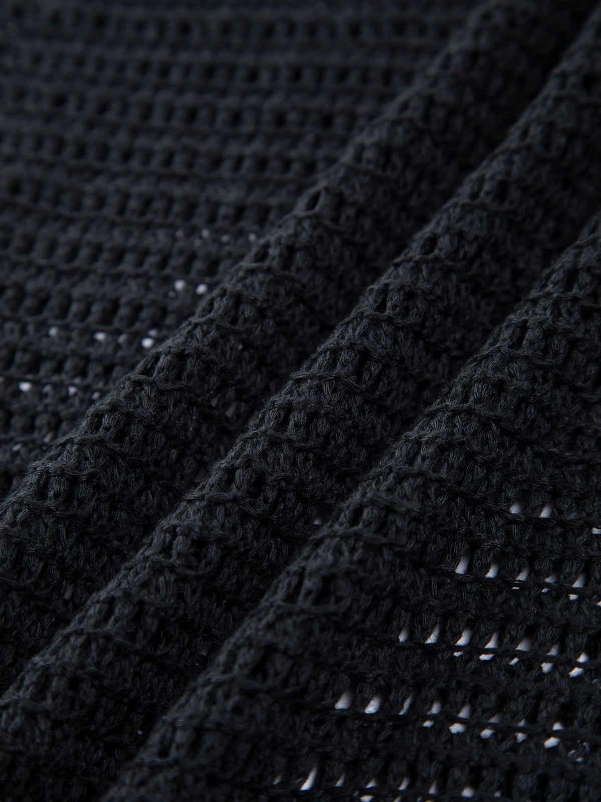 Fringed Crochet Open Back Cover Up Midi Dress sold by COMMENSE product image thumbnail 5