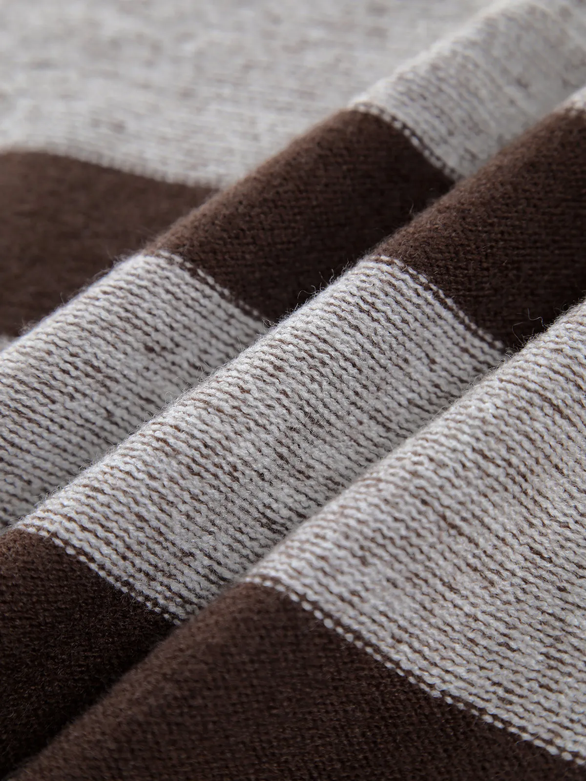 Let's Get Cozy Stripe Sweater Vest sold by COMMENSE product image thumbnail 4