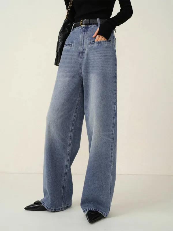 Casual Wide Leg Jeans sold by COMMENSE
