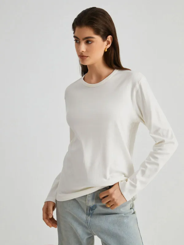 Basic Long Sleeve Shirt sold by COMMENSE