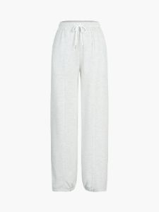 Drawstring Elastic Waist Sweatpants sold by COMMENSE
