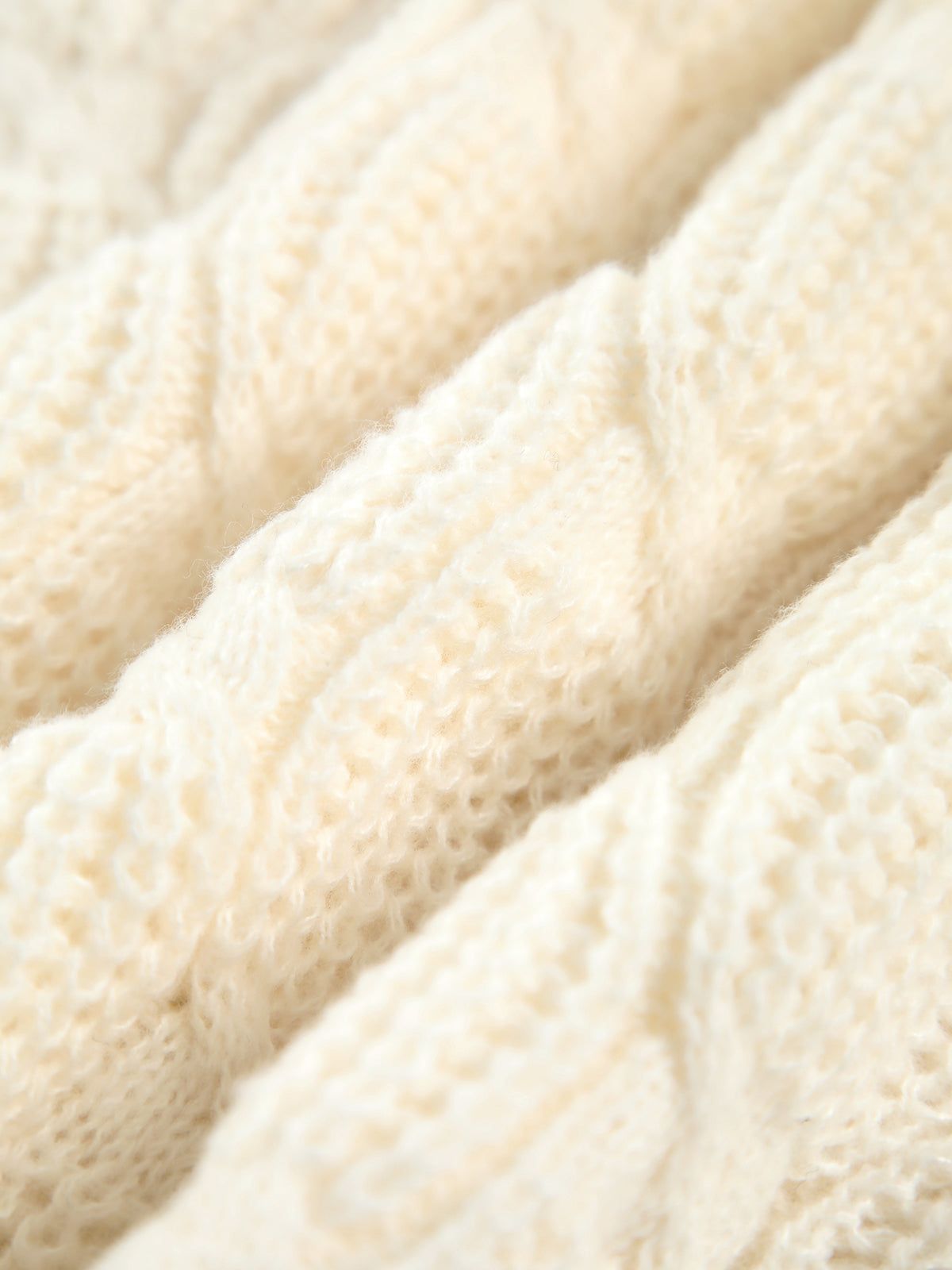 Knit Crocheted Solid Cardigan sold by COMMENSE product image thumbnail 4