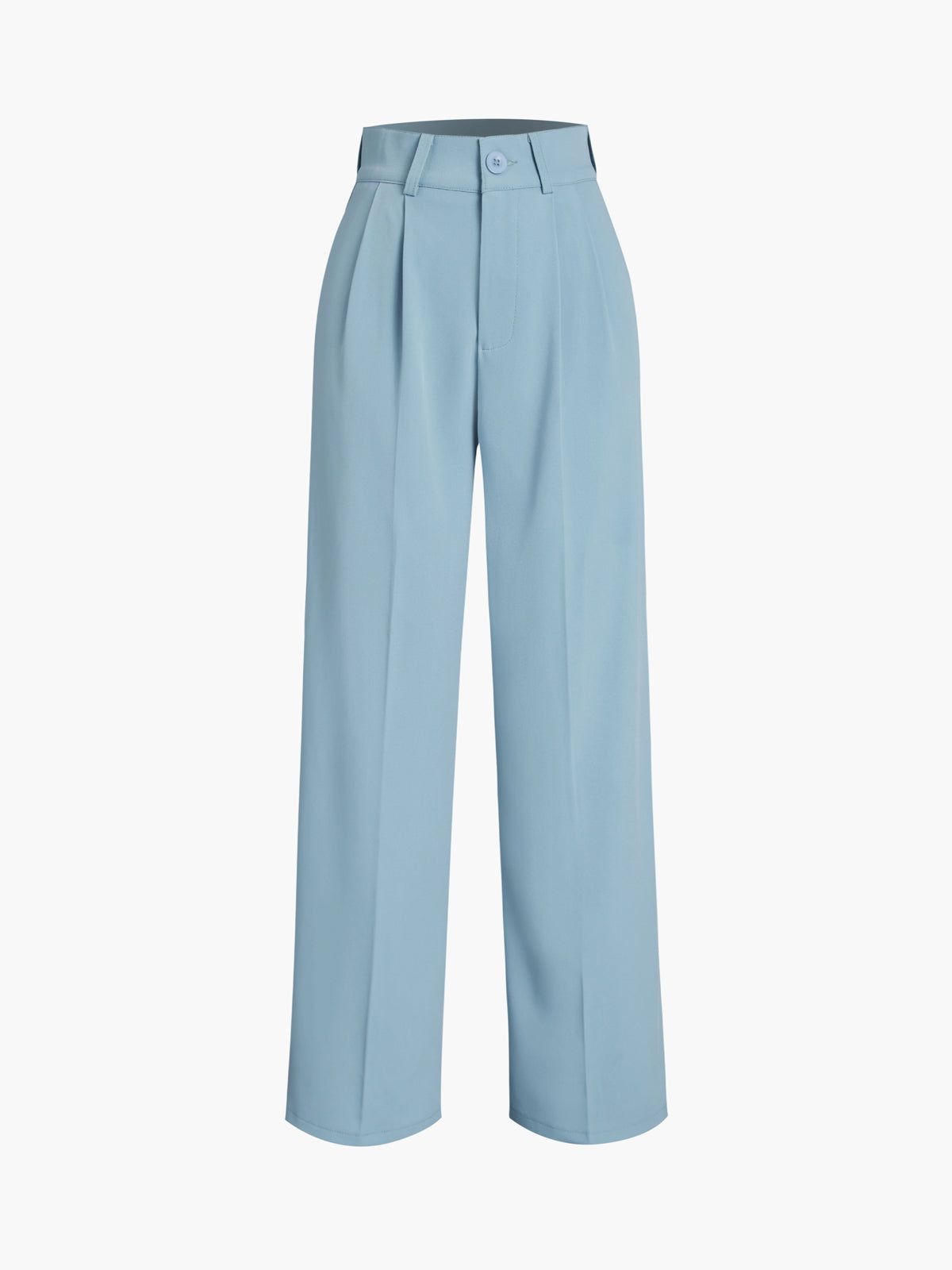 Utility Buttoned Straight Leg Pants sold by COMMENSE