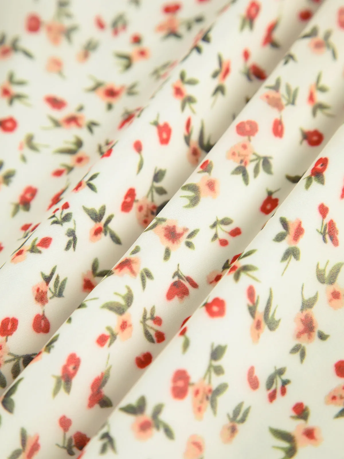 Boho Ditsy Floral Knotted Cami Long Dress sold by COMMENSE product image thumbnail 5