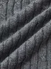Jacquard Cable Knit Cardigan sold by COMMENSE