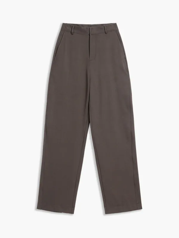 Leisure Pockets Straight Leg Pants sold by COMMENSE