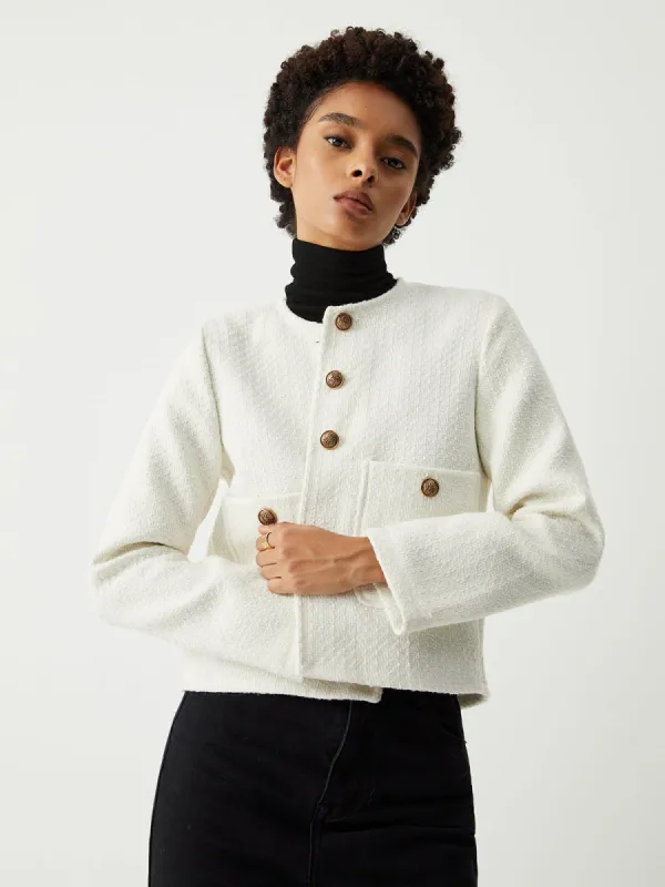 Vintage Tweed Blazer sold by COMMENSE