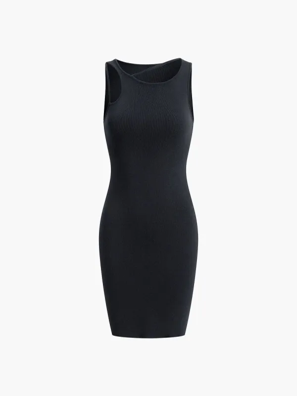 Cutout Bodycon Short Dress made by COMMENSE