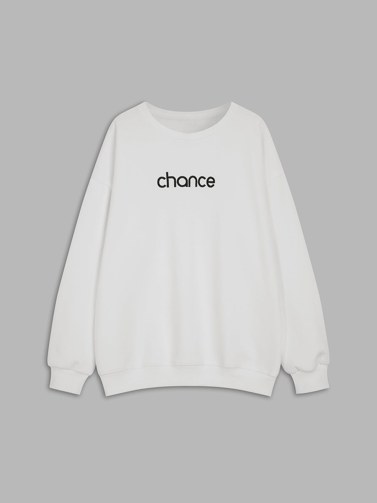 Grab the Chance Fleece Lined Sweatshirt sold by COMMENSE product image thumbnail 3
