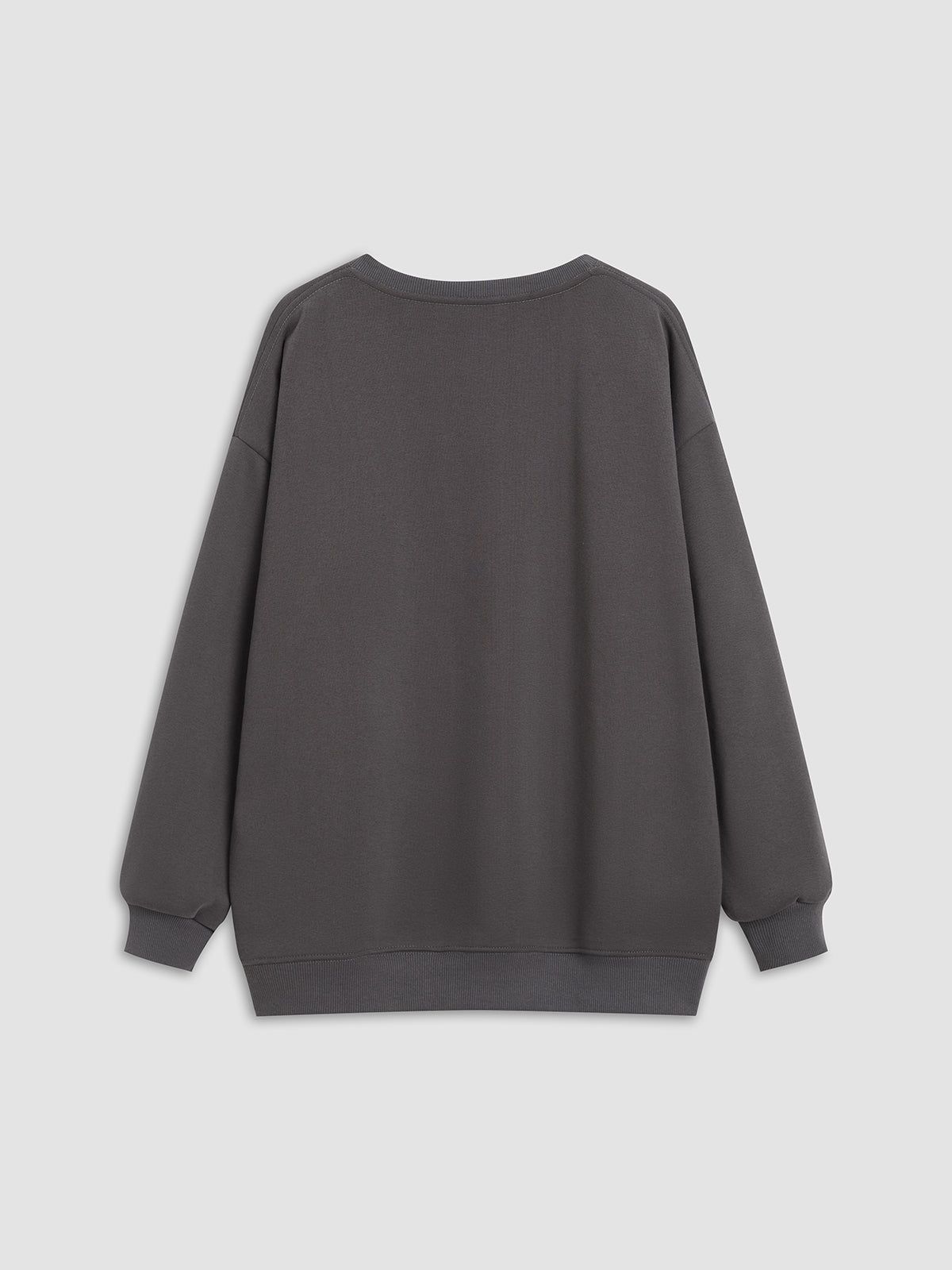 Grab the Chance Fleece Lined Sweatshirt sold by COMMENSE product image thumbnail 2