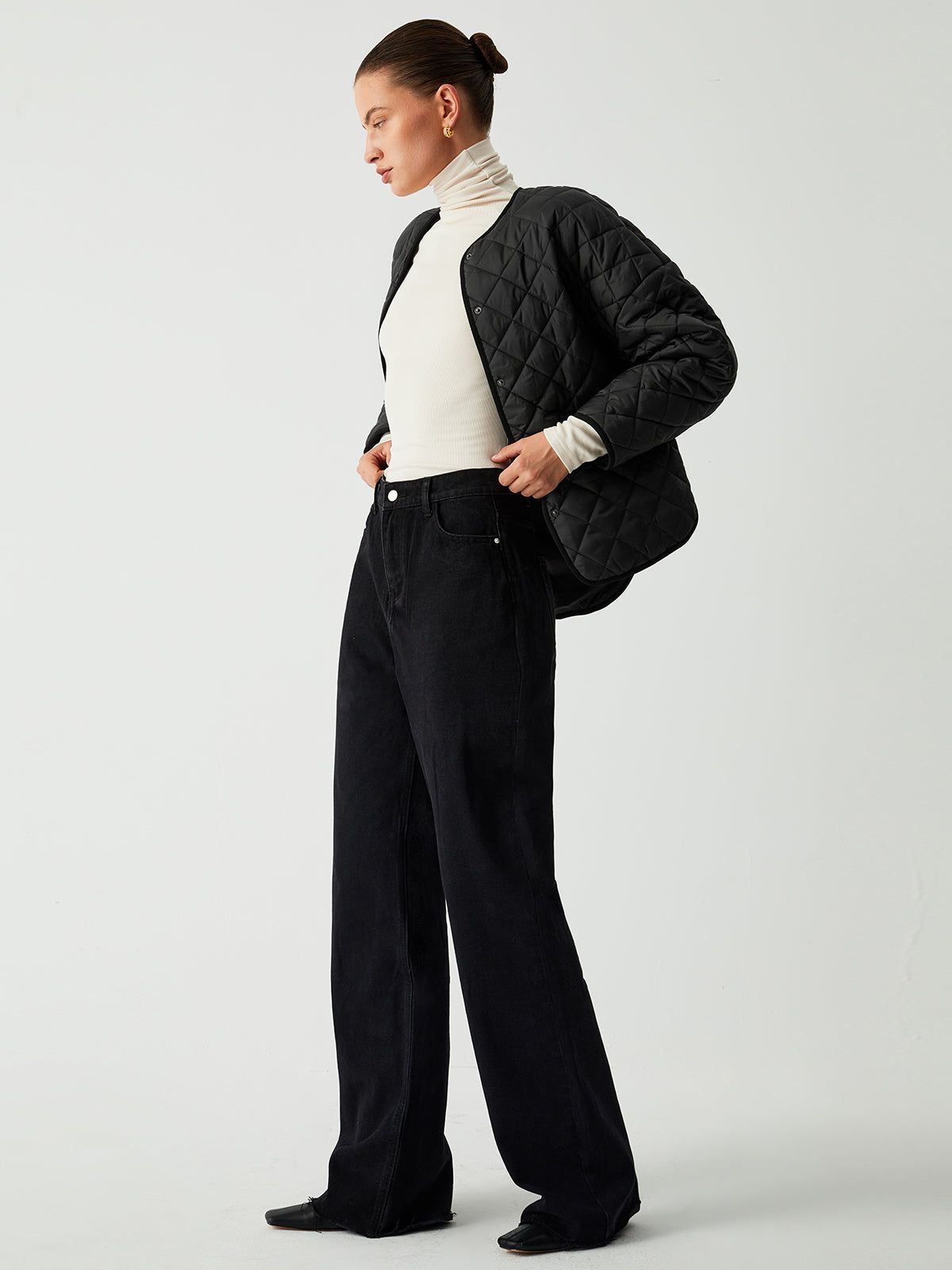 Lightweight Quilted Coat sold by COMMENSE product image thumbnail 5