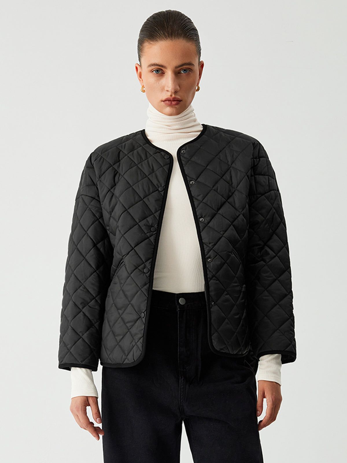 Lightweight Quilted Coat sold by COMMENSE product image thumbnail 2