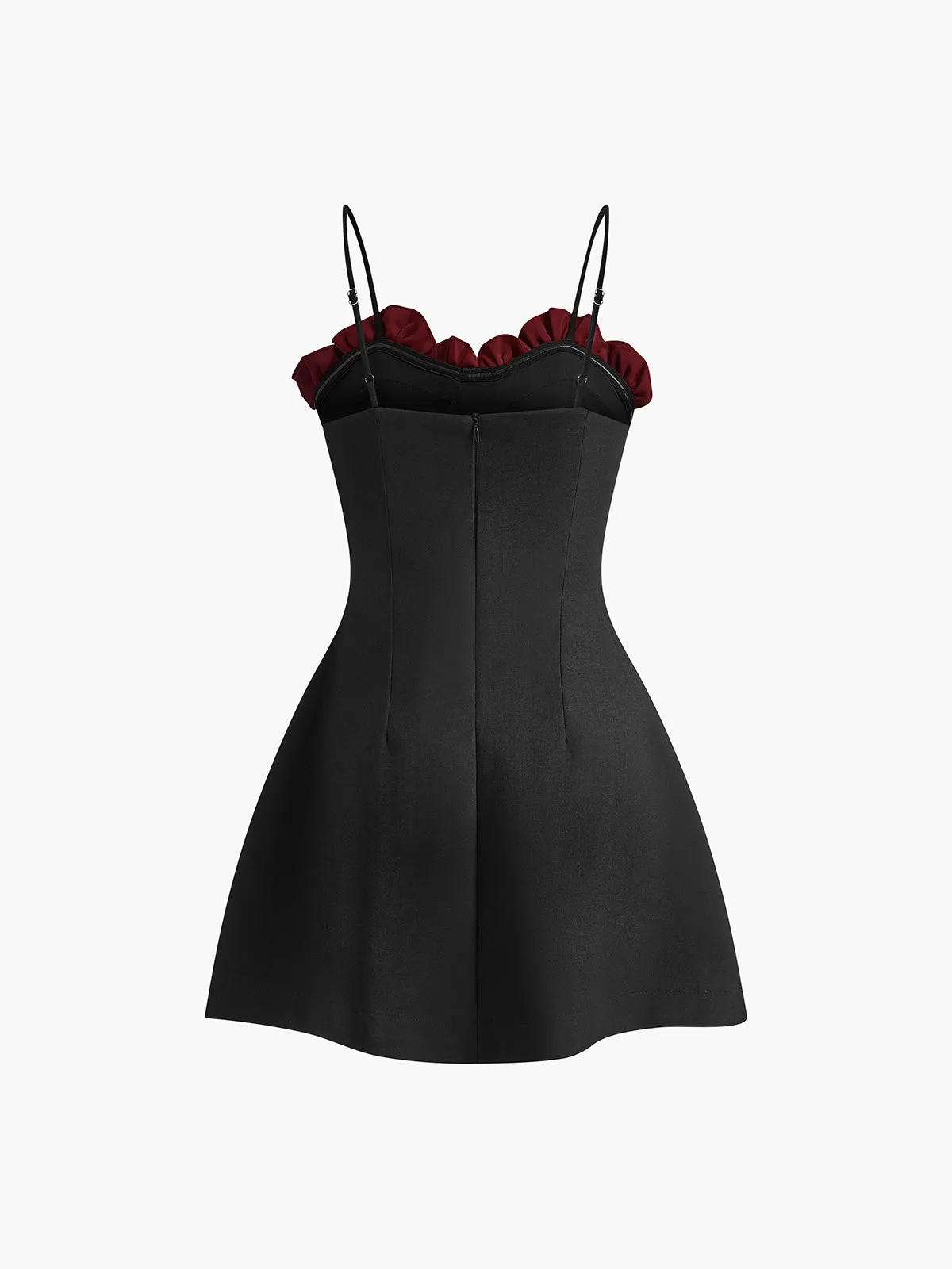 3D Rose Piping Pluffy Dress sold by COMMENSE product image thumbnail 3