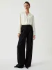 Pleated High Waist Wide Leg Dress Pant sold by COMMENSE