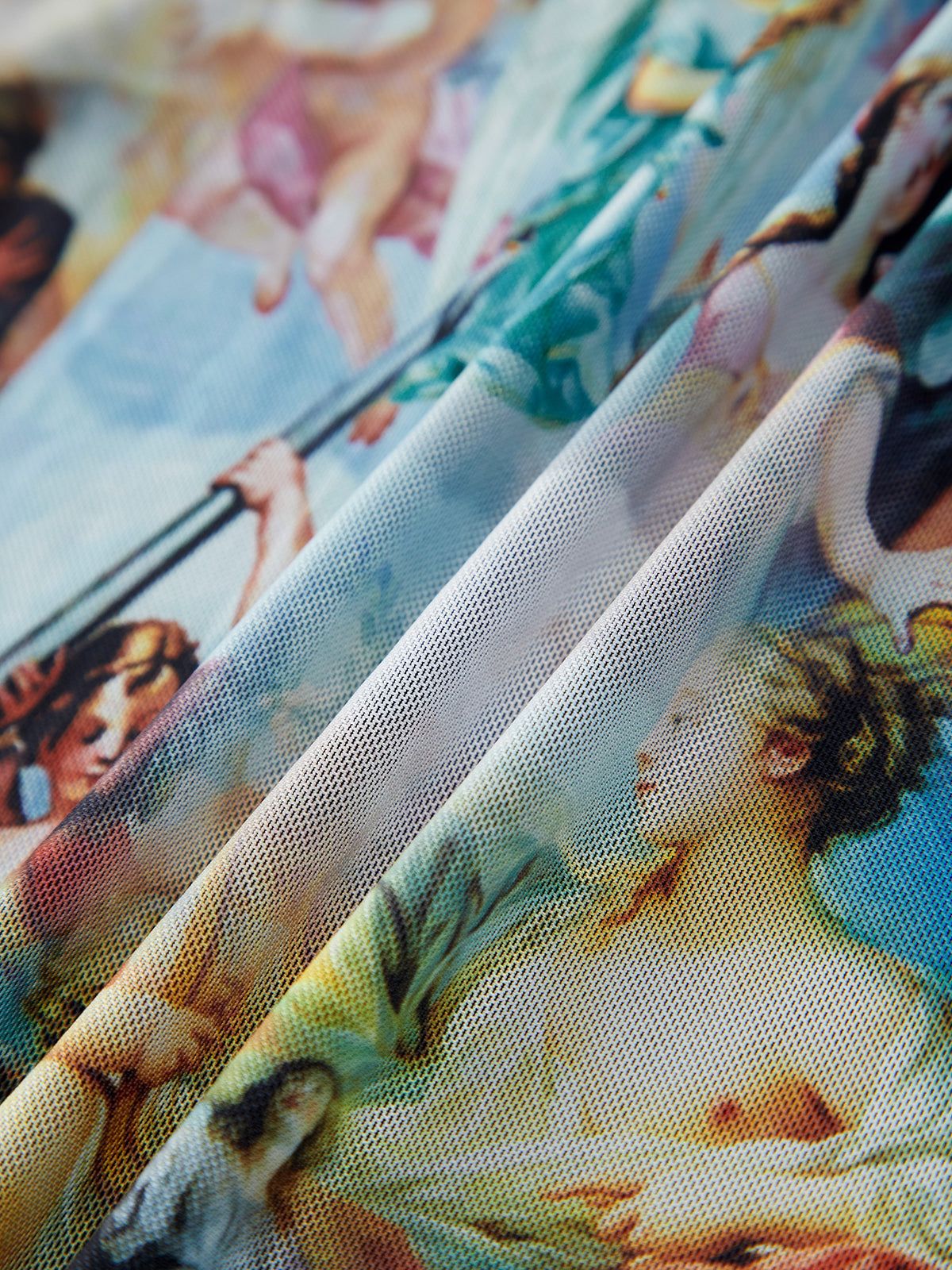 Legend Mesh Midi Dress sold by COMMENSE product image thumbnail 4