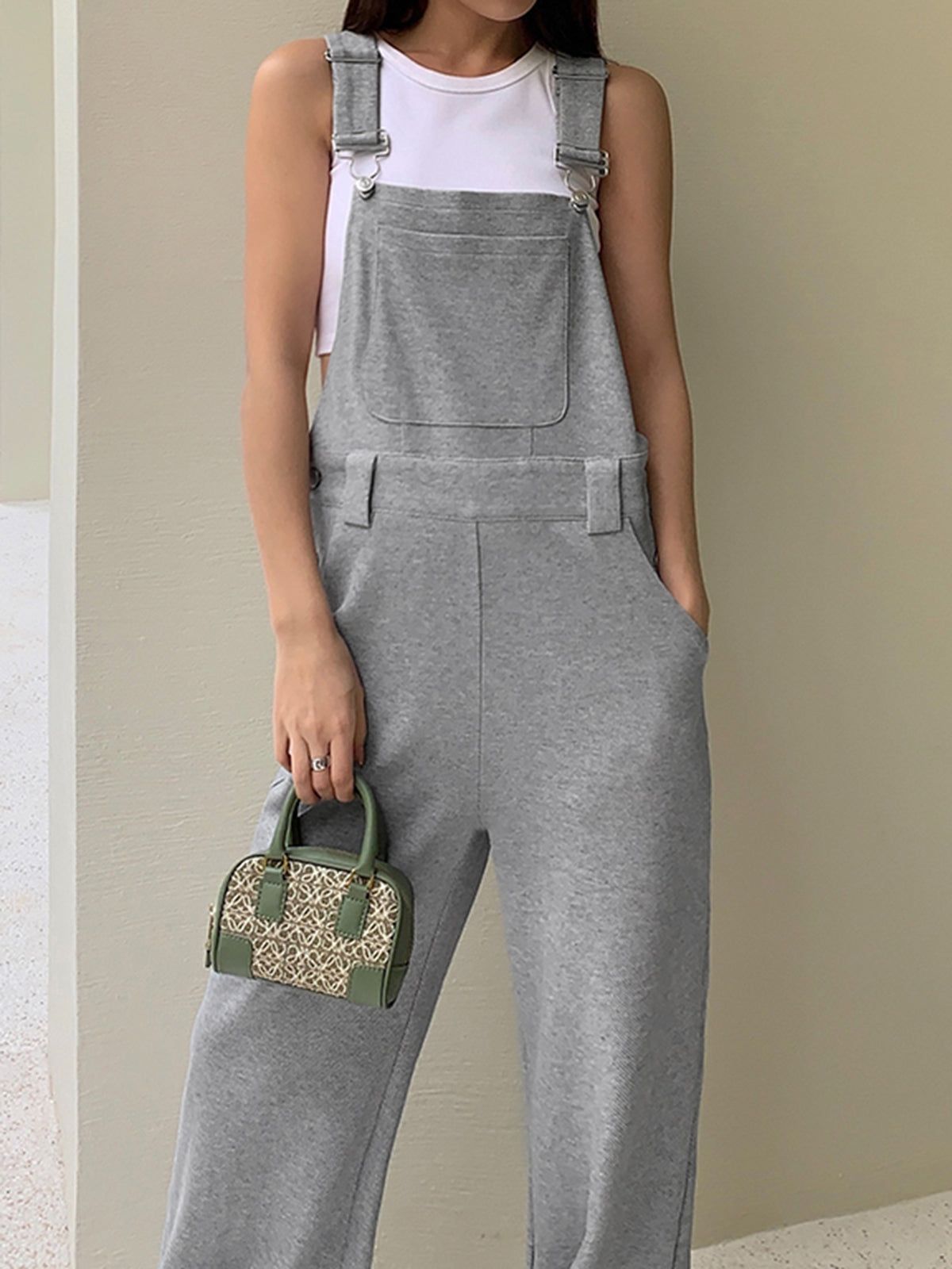 Essential Overalls Jumpsuit sold by COMMENSE product image thumbnail 3