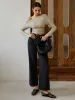 Cold Shoulder Long Sleeve T-Shirt sold by COMMENSE