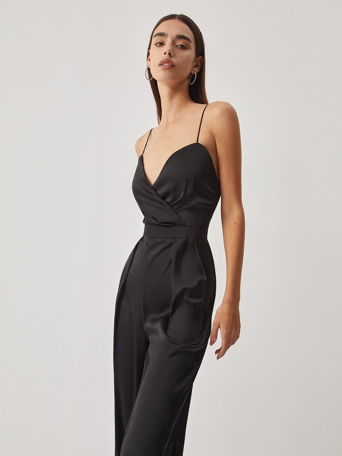 Sweetheart Satin Jumpsuit sold by COMMENSE product image thumbnail 2
