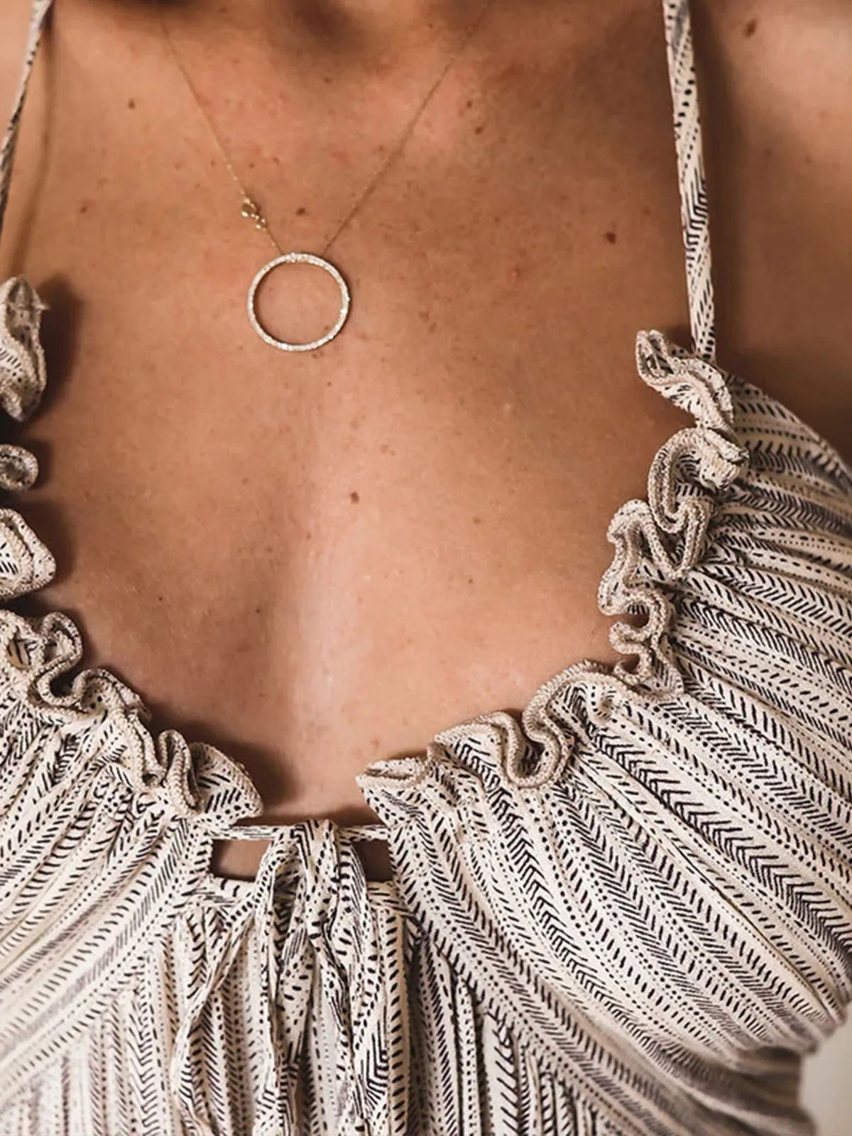 Backless U-Neck Halter Strap Long Dress sold by COMMENSE product image thumbnail 5