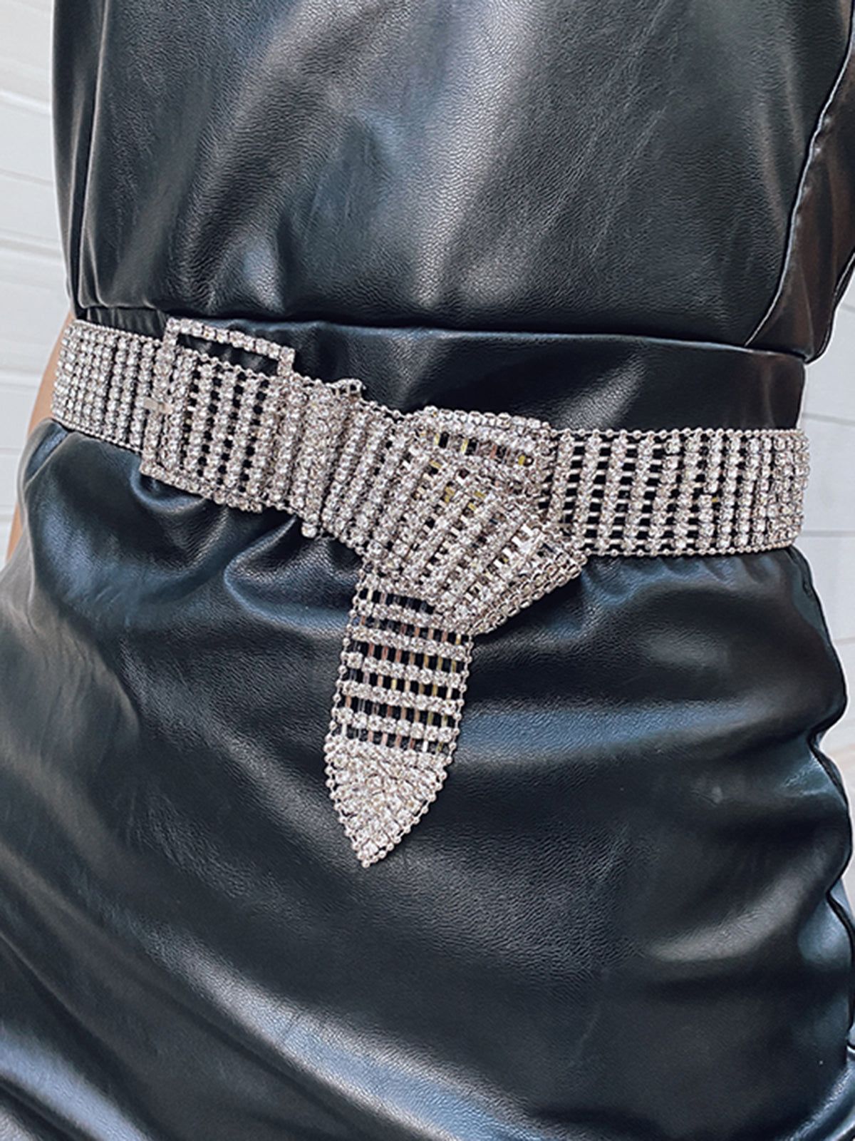 Rhinestone Decor Buckle Belt sold by COMMENSE product image thumbnail 2