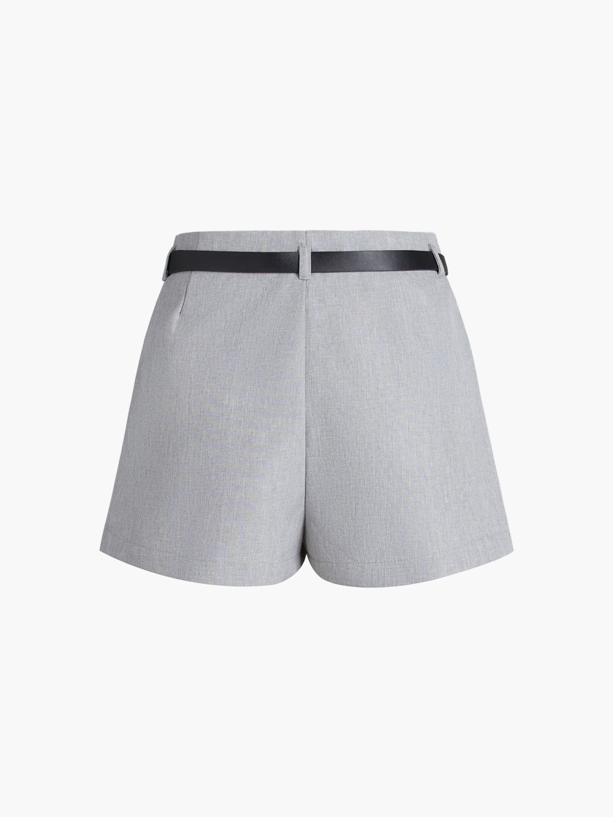 Belted Pleated Zippered Skort sold by COMMENSE product image thumbnail 2