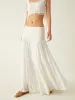 Lace Trim Drawstring Skirt Set sold by COMMENSE
