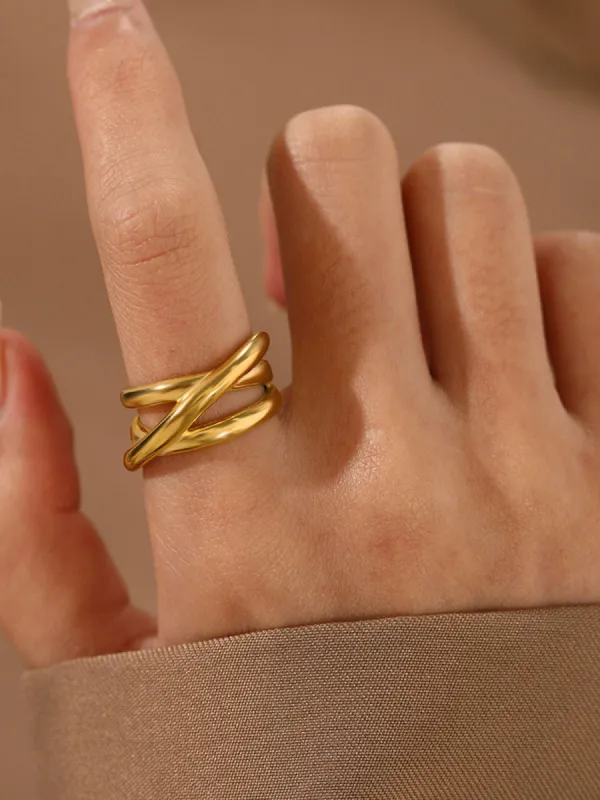 Interlocked Ring sold by COMMENSE