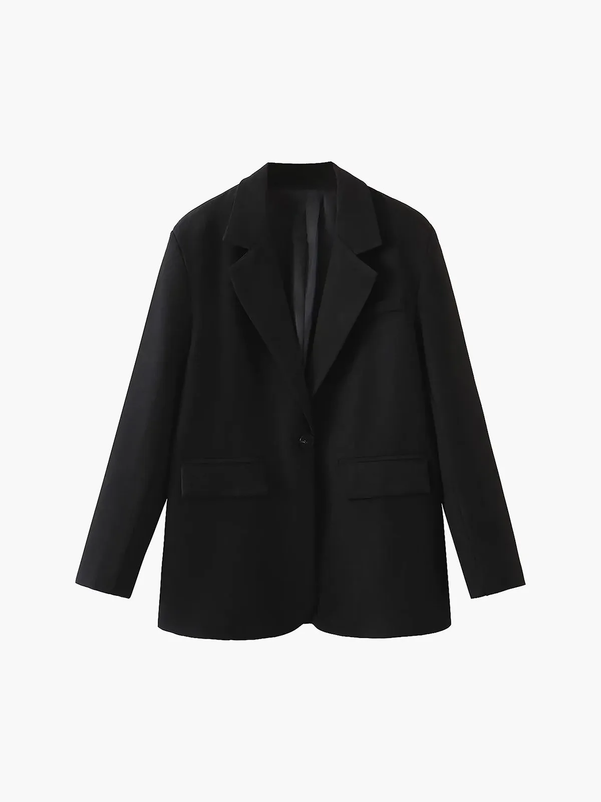 Leisure Relaxed Single Breasted Blazer sold by COMMENSE product image thumbnail 2