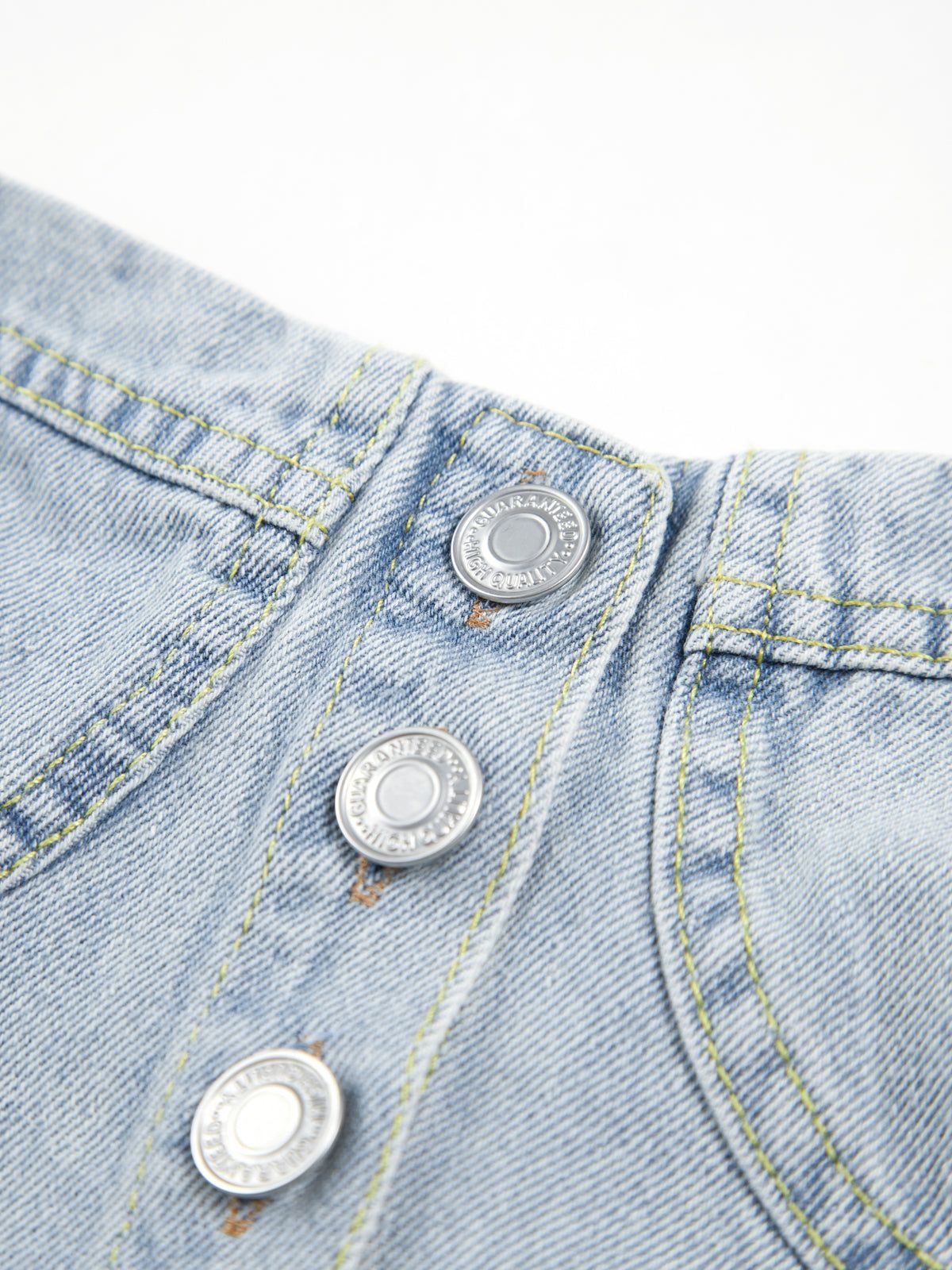 Denim Crop Corset Top sold by COMMENSE product image thumbnail 4