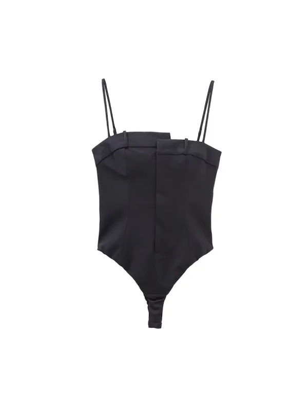 Asymmetrical Bodysuit sold by COMMENSE