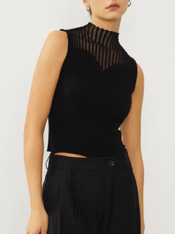 Combination Rib Tank Top sold by COMMENSE