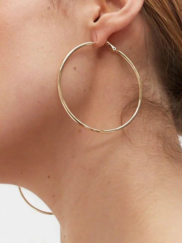 Utility Hoop Earrings sold by COMMENSE