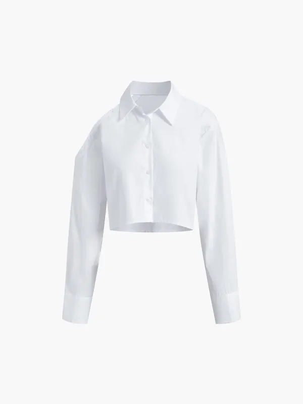 Utility Crop Shirt sold by COMMENSE