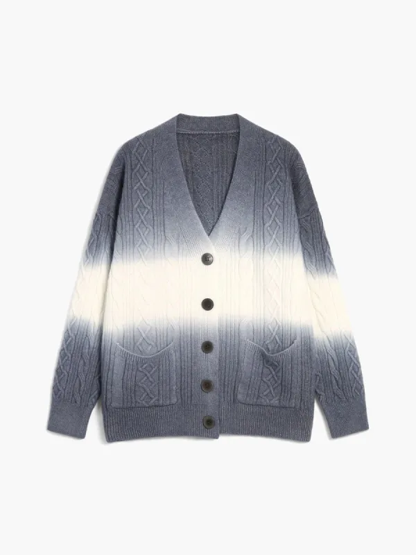 Daybreak Ombre Cardigan made by COMMENSE