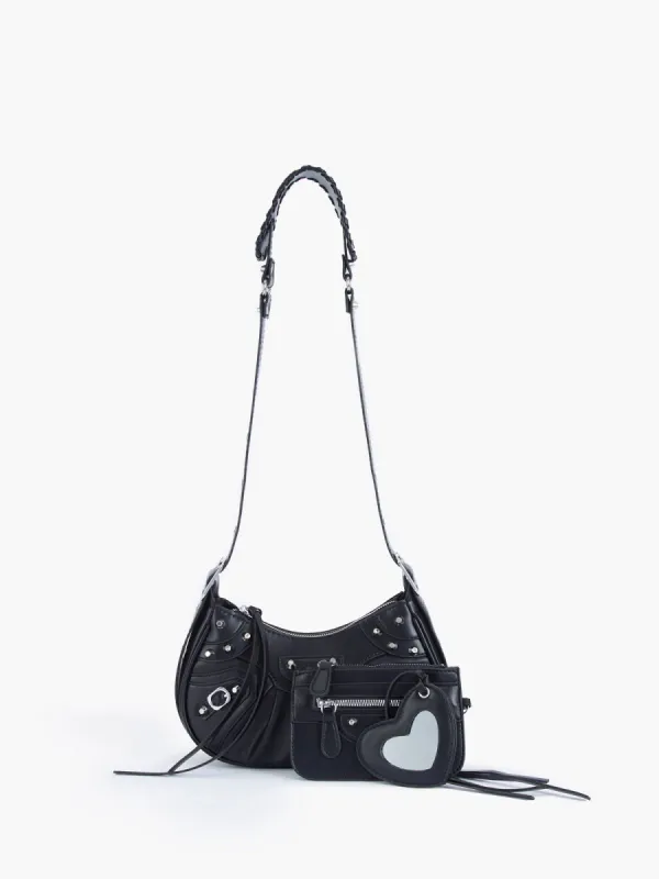 Rivet Decor Shoulder Bag sold by COMMENSE