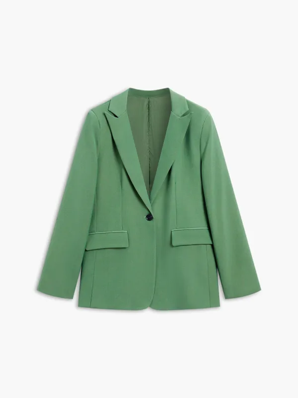 Fitted Single Breasted Essential Blazer sold by COMMENSE