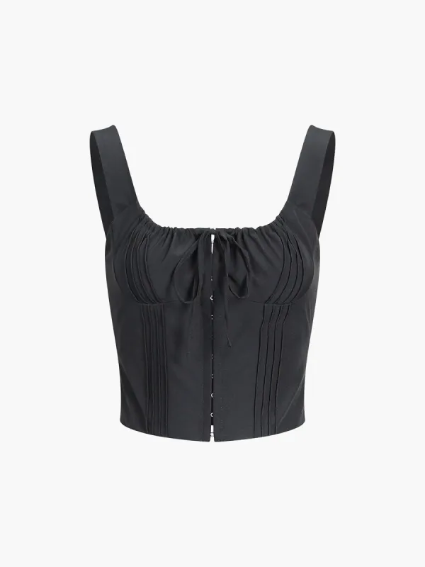 Cottagecore Bustier Crop Top sold by COMMENSE