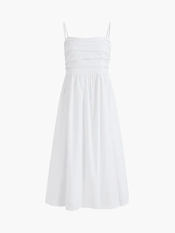 Layers Decor Smocked Midi Sundress sold by COMMENSE