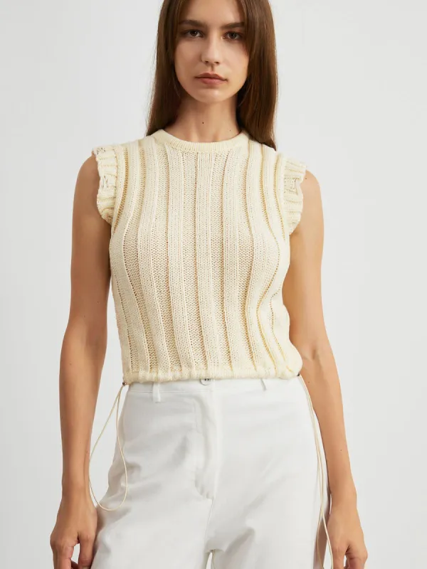 Utility Sweater Vest sold by COMMENSE