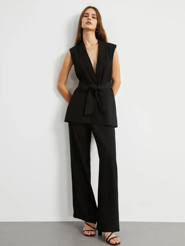 Weekend Wide Leg Pants sold by COMMENSE