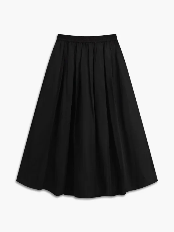 Effortless A Line Maxi Skirt sold by COMMENSE
