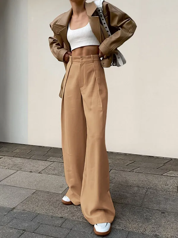 Essential Wide Leg Dress Pants sold by COMMENSE
