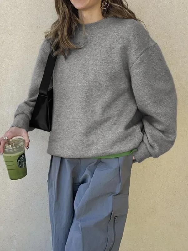 Coffee Run Oversized Sweatshirt sold by COMMENSE