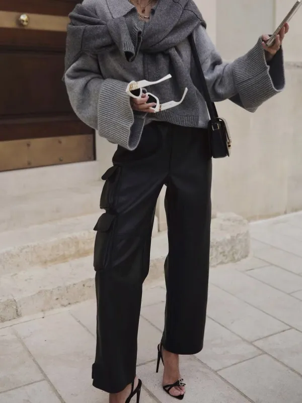 Minimalism Pockets Cargo Pants sold by COMMENSE