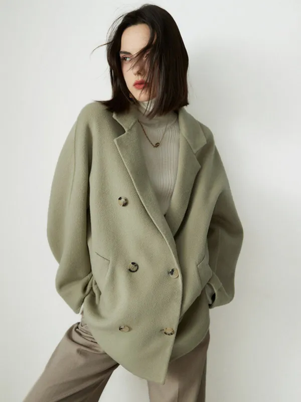 Olivine Single Breasted Blazer sold by COMMENSE